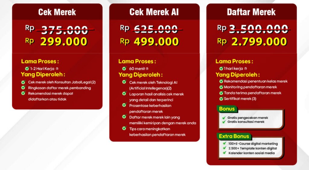 Hubungi Izinlegalitas.com untuk Pendaftaran Merek Anda