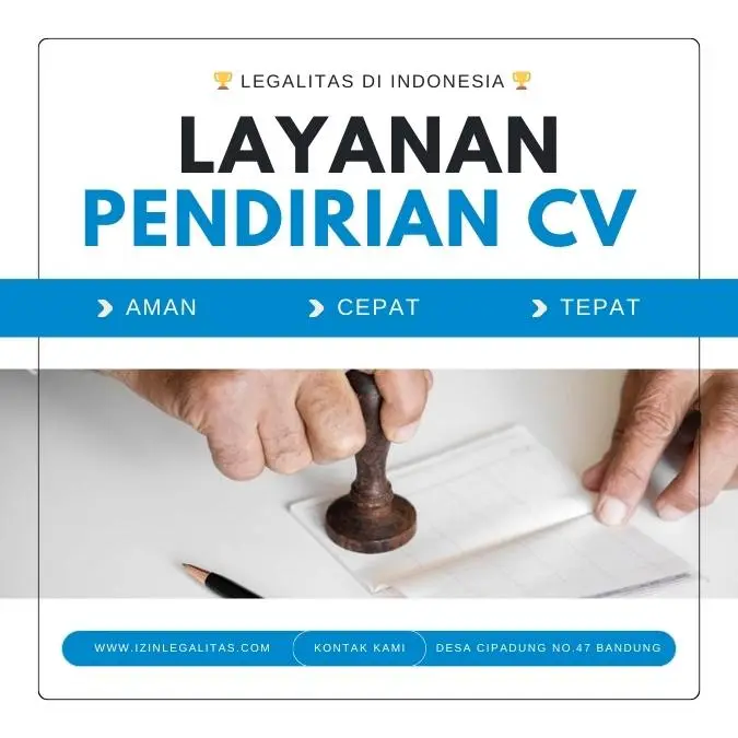 layanan jasa pendirian cv